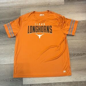 Russell Athletics Texas Longhorn Jersey TShirt Size 2XL Short Sleeve